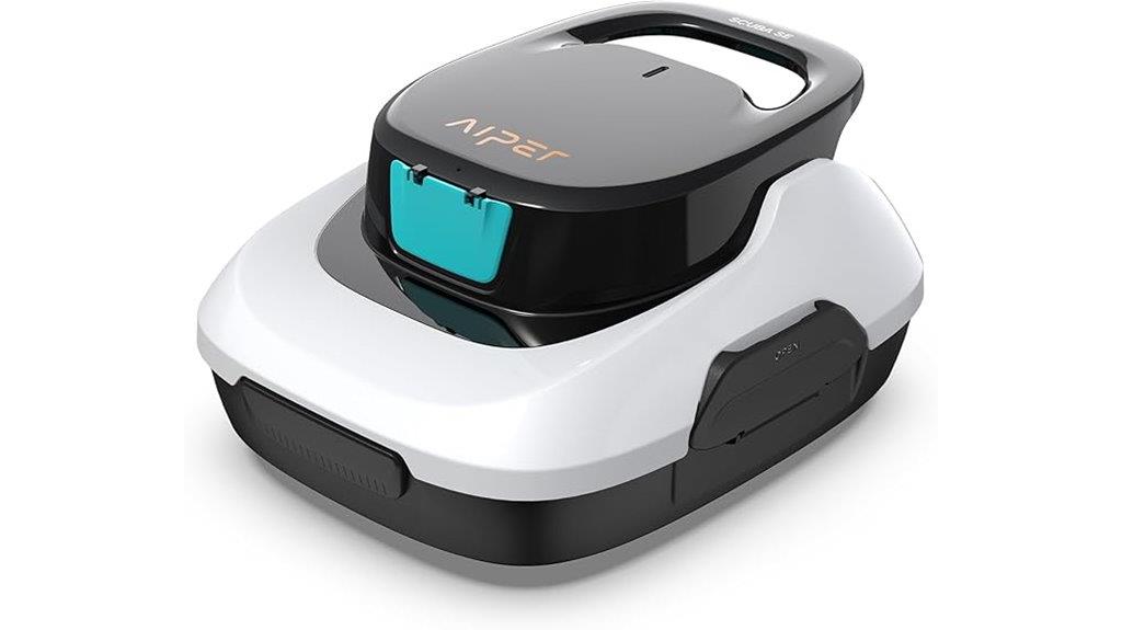 cordless pool cleaning robot
