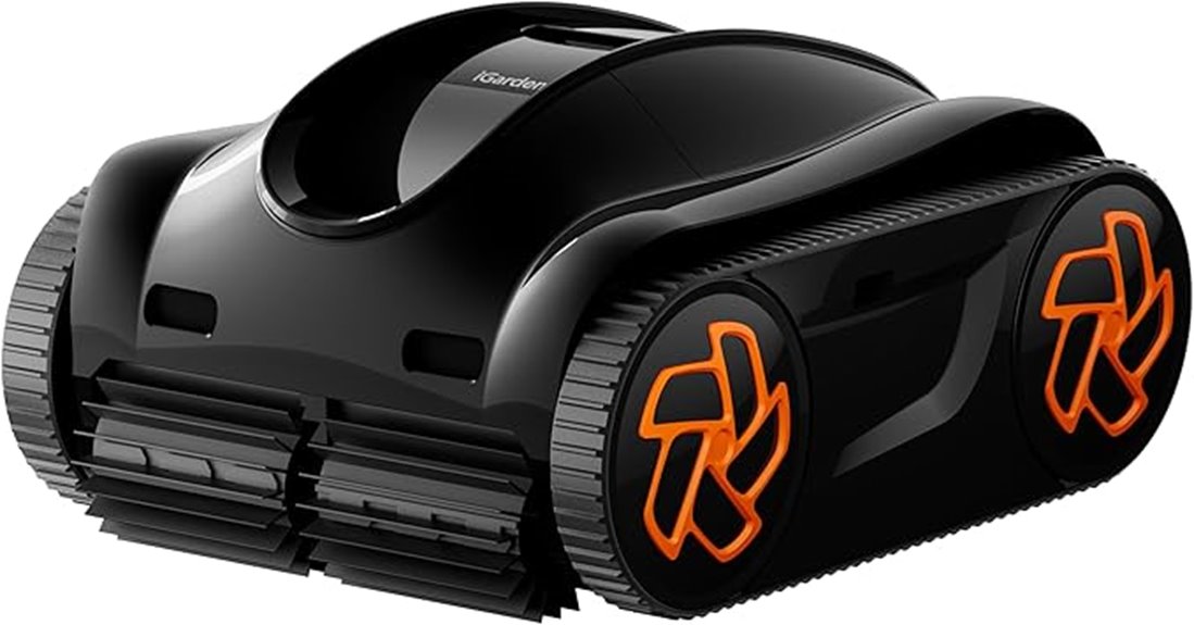 cordless touchscreen pool cleaner