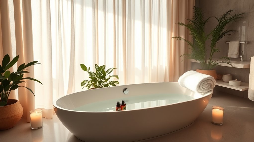 create calm relaxing environment