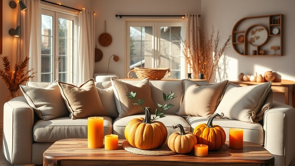 create cozy warm ambiance