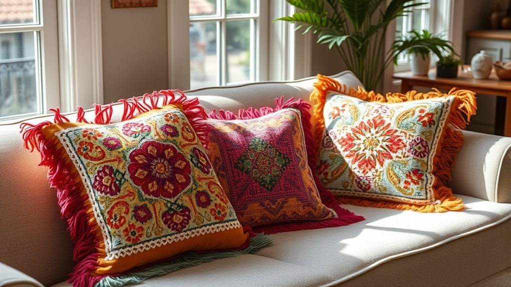create personalized decorative cushions