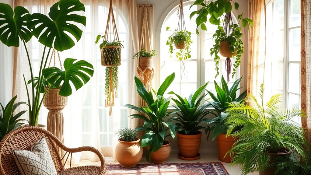 create vibrant green corners