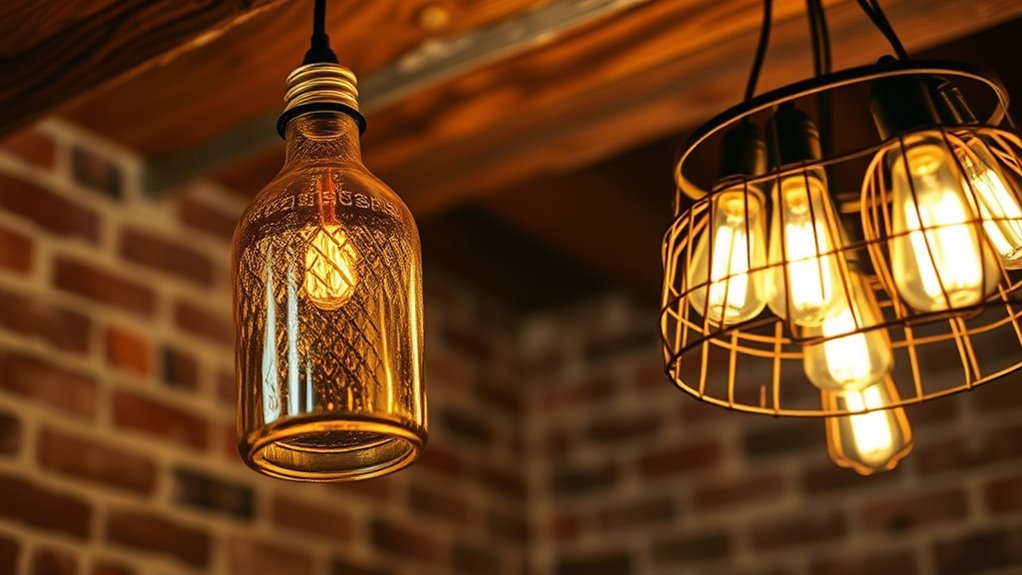 creative upcycled lighting ideas