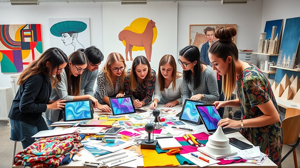 cross disciplinary creative collaborations