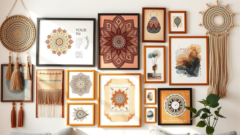 curate eclectic artistic textiles