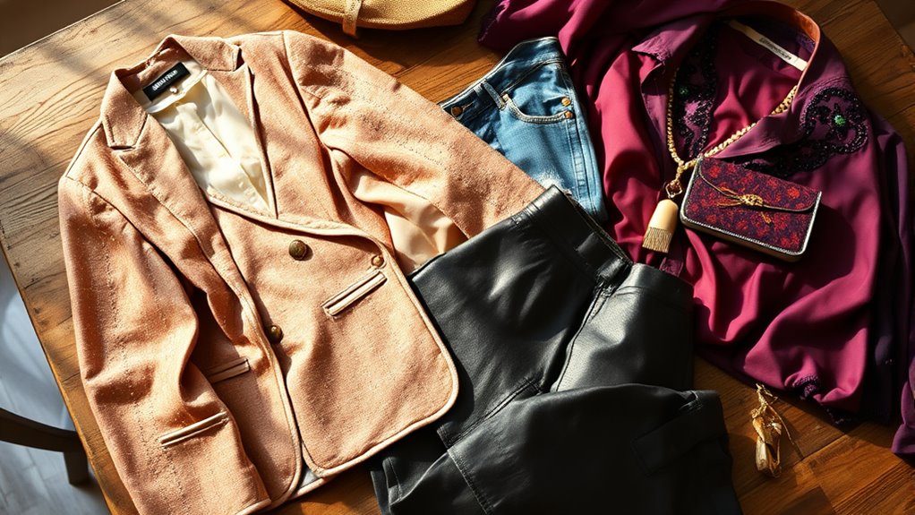 curate thoughtful thrift wardrobe