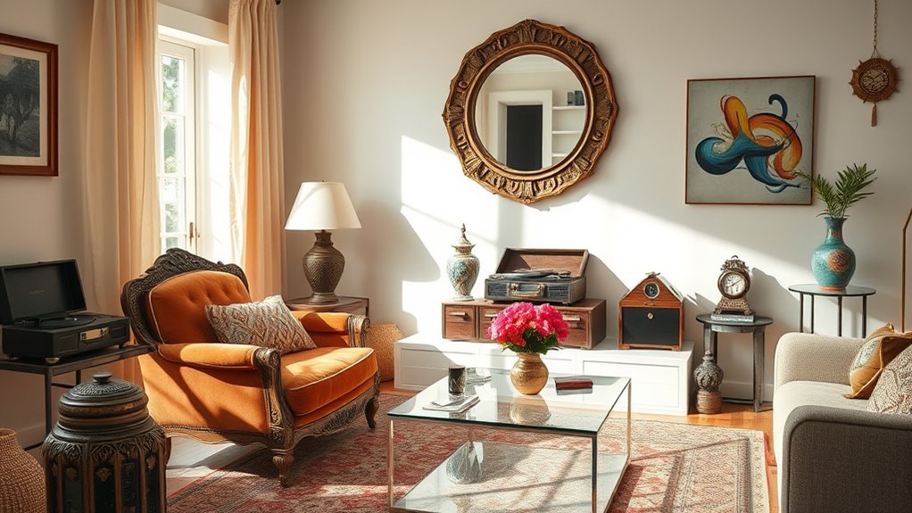 curated eclectic style selection