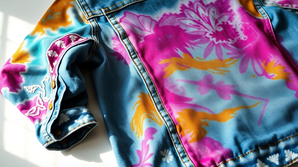 custom dyeing and fabric painting