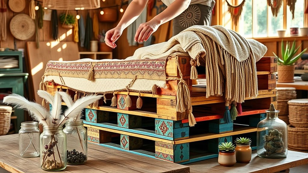 decorate with eclectic boho accents
