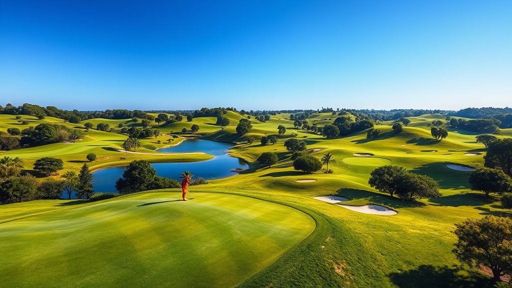 diverse challenging golf courses