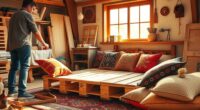 diy boho pallet furniture