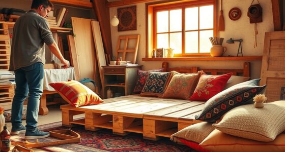 diy boho pallet furniture
