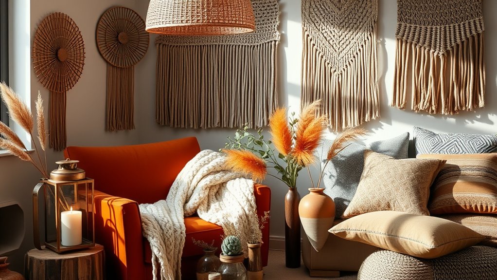 eclectic natural decor elements