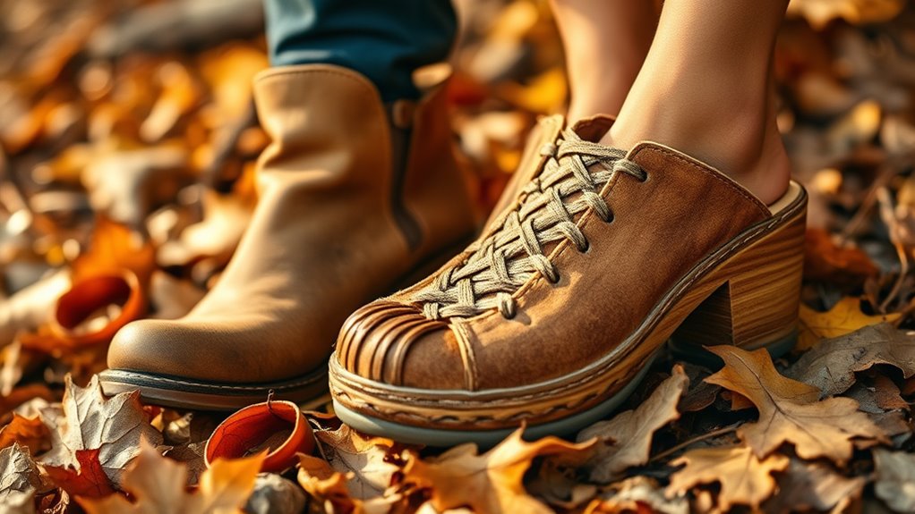 eco friendly fall footwear