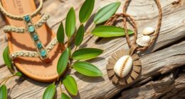 eco friendly jewelry and footwear