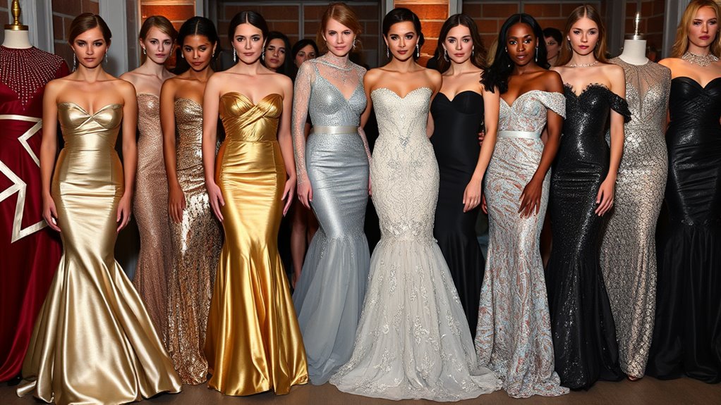 elegant 2025 gown selections