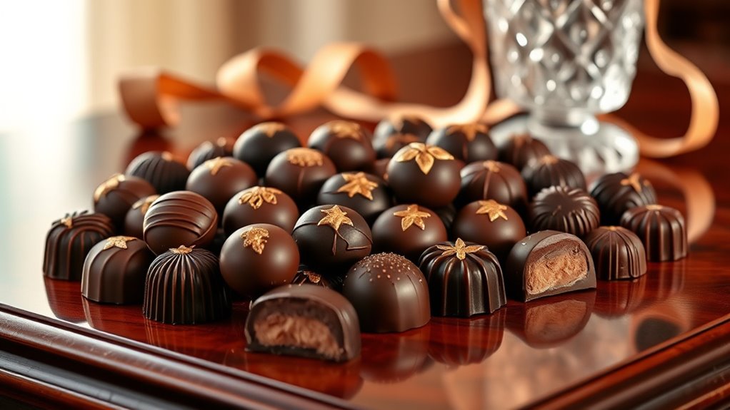 elegant personalized chocolate gifting