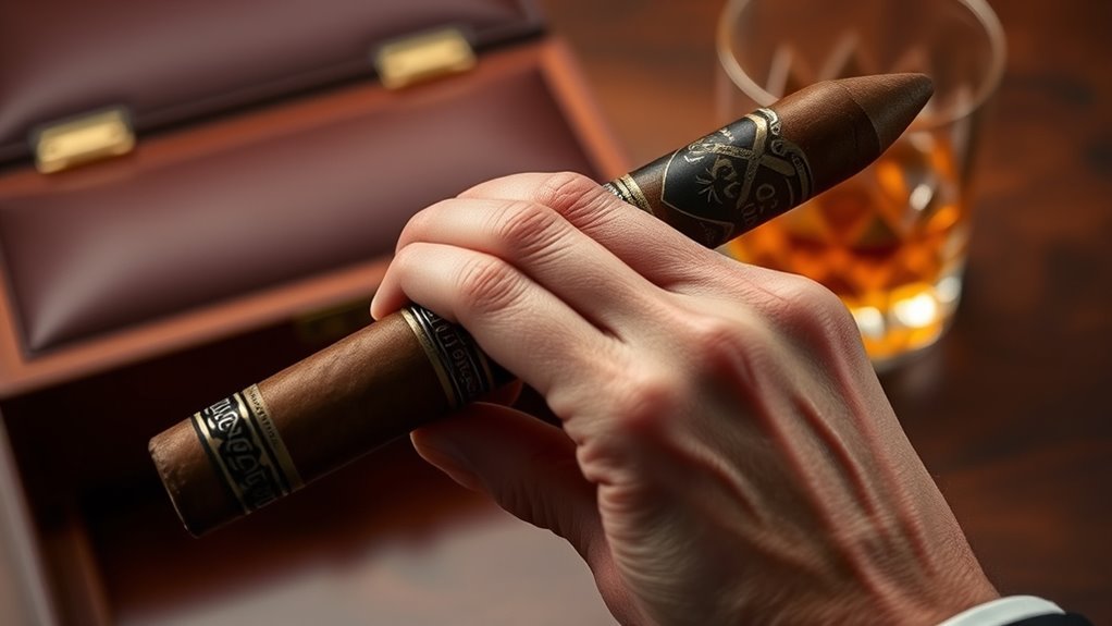 elegant slow smoking technique