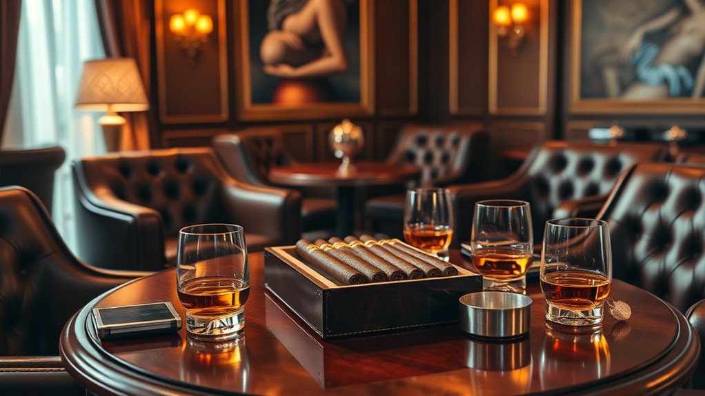 elegant sophisticated inviting ambiance