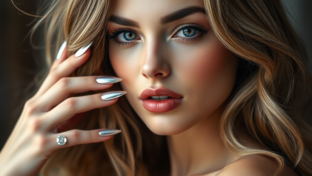 elegant textured effortless glamour