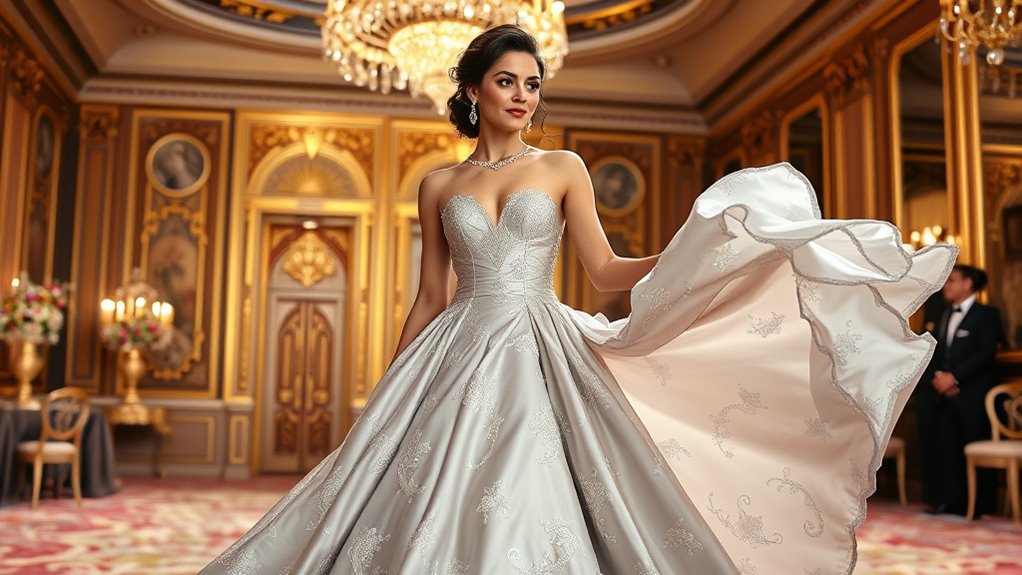 elegant trendy head turning ball gowns