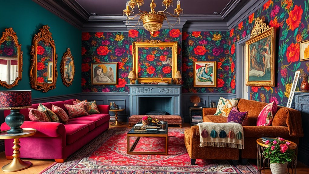embrace bold layered decor