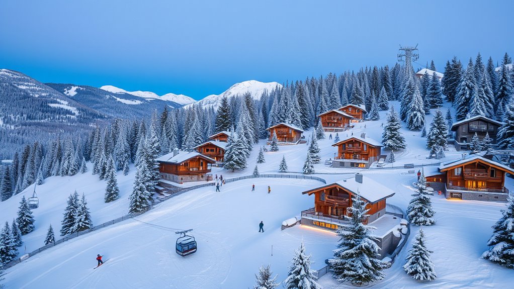 exclusive luxury off piste skiing