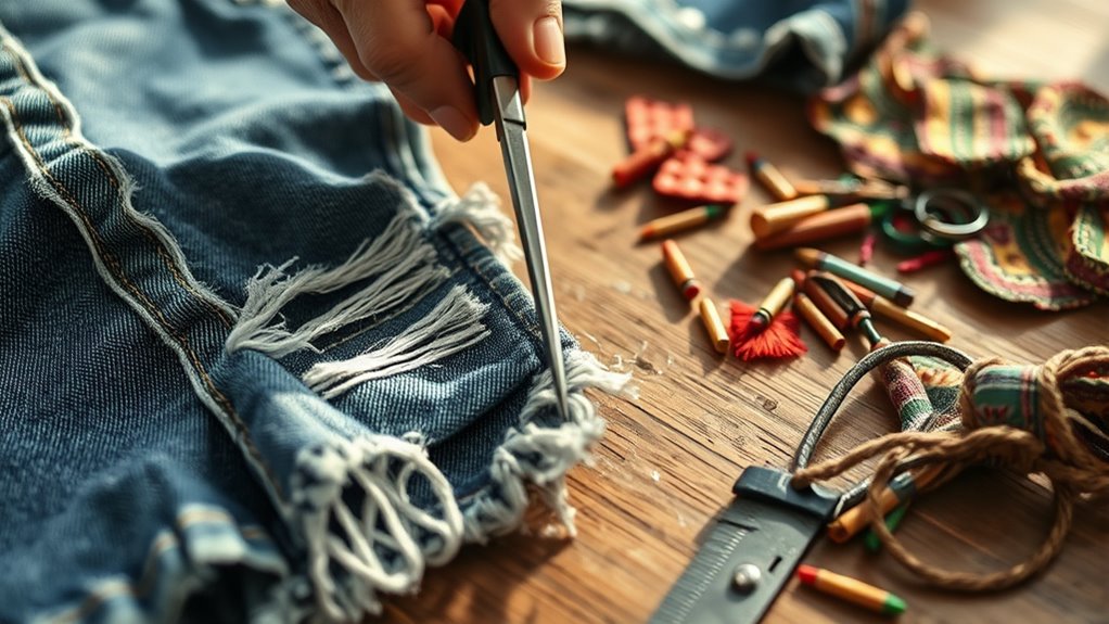 fabric cutting and draping