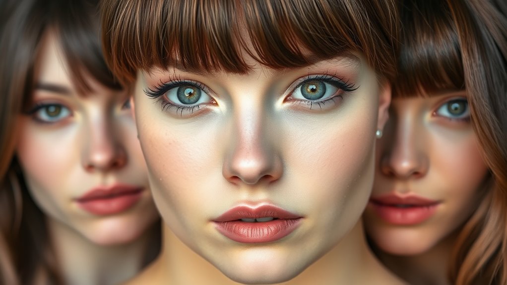 face shape flattering hairstyles