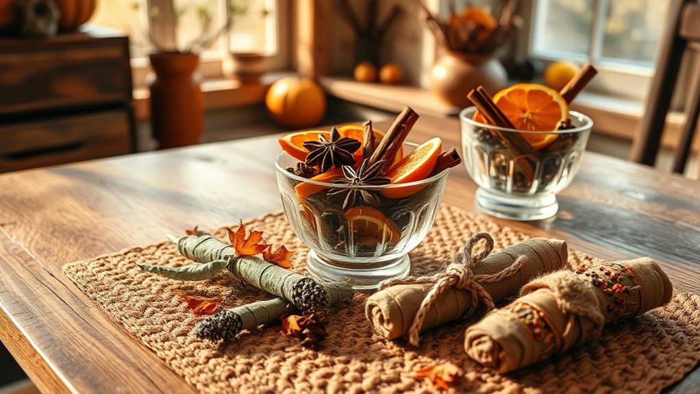fall inspired scented crafts