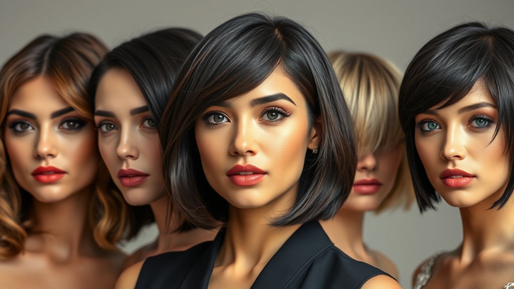 flattering layered hairstyles options