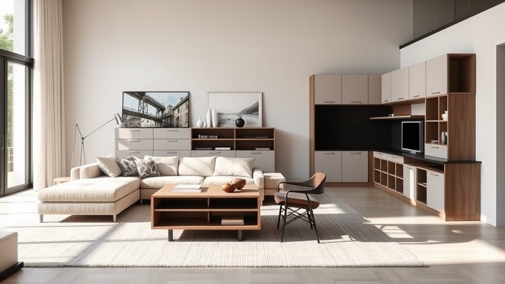 flexible customizable space saving furniture