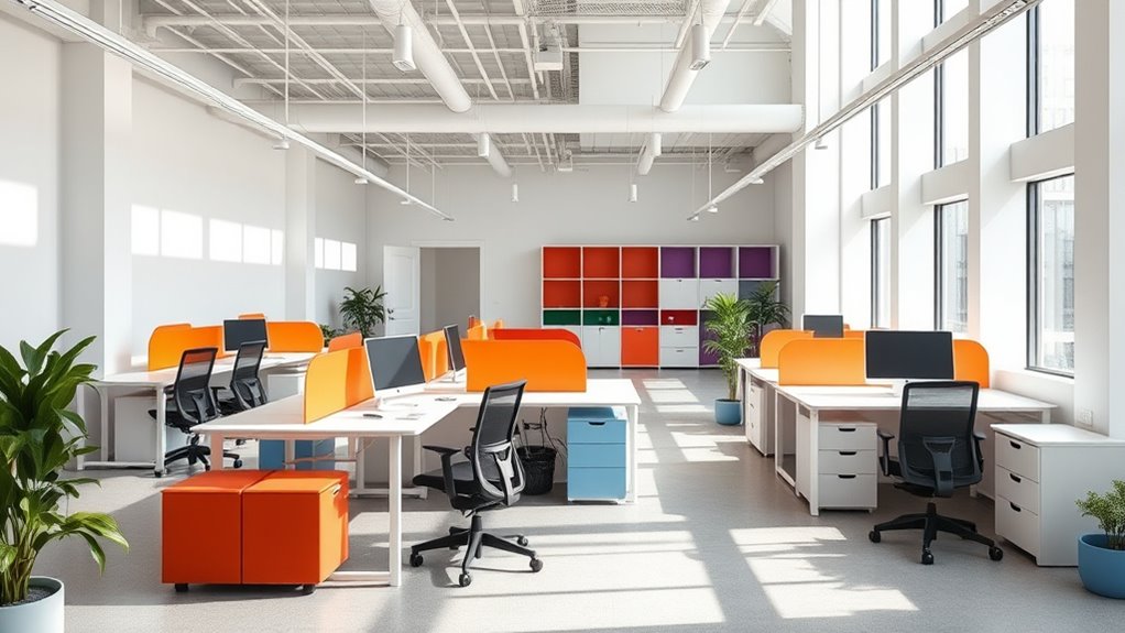 flexible modular workspace design
