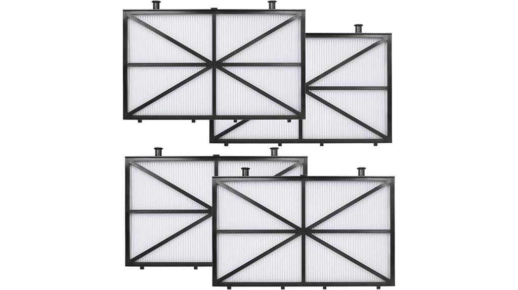 four pack pool filters