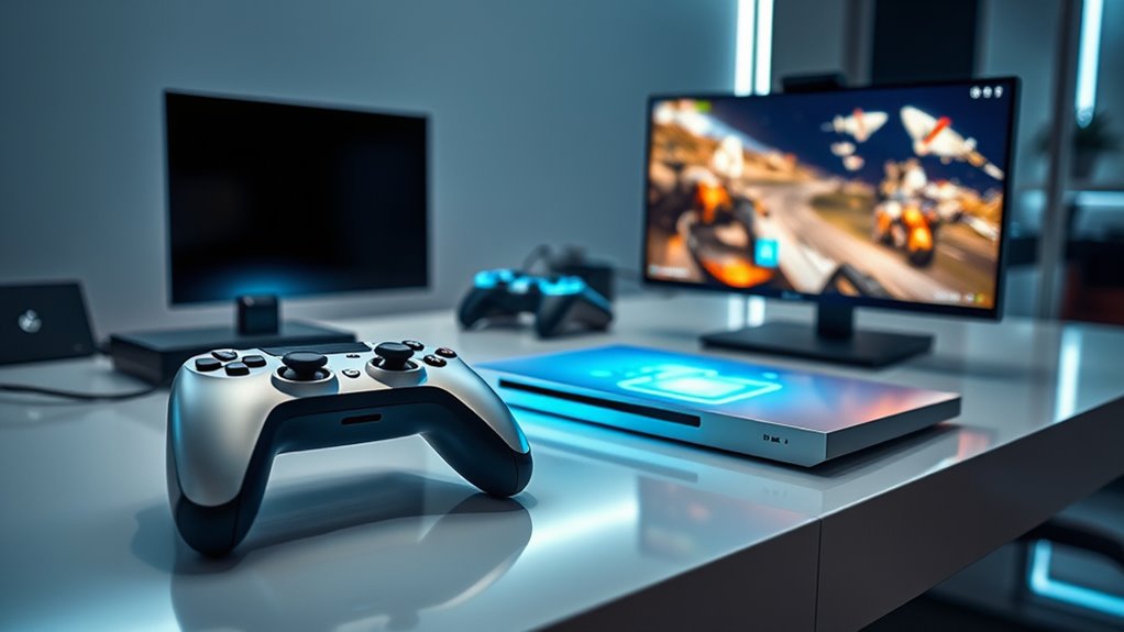 game library and performance
