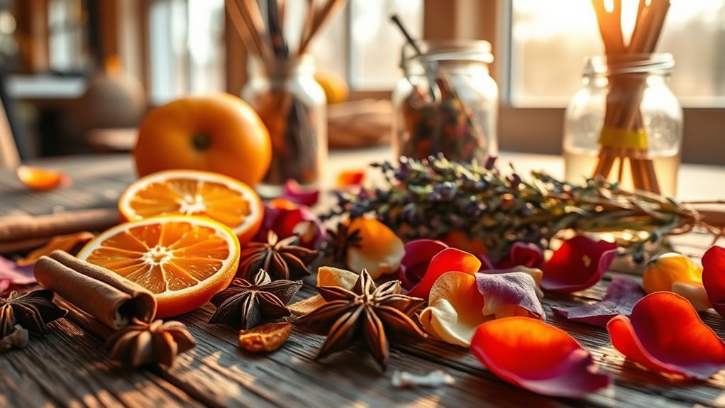 gather seasonal natural aromatics
