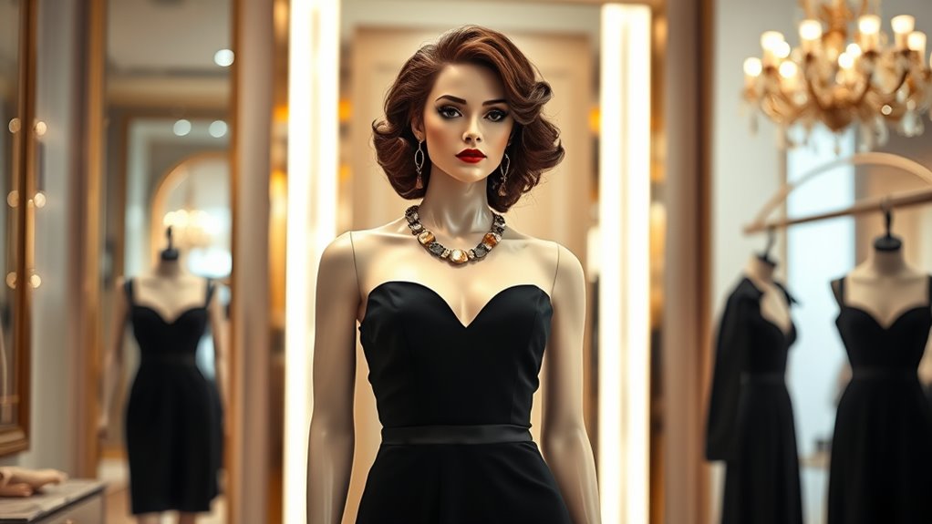 glamorous makeup and hair