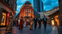 global high end fashion events