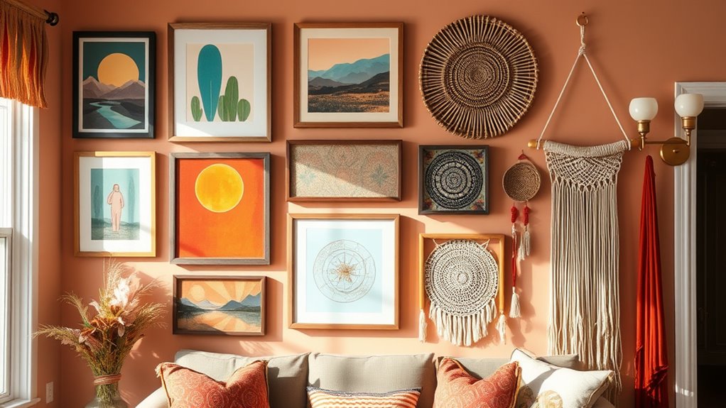 harmonious color palette choice