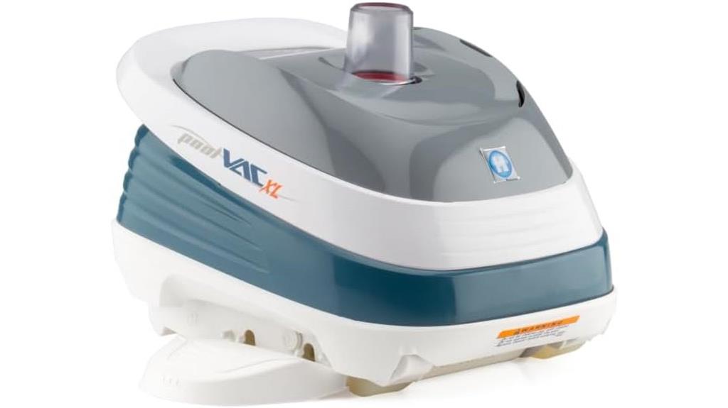 hayward poolvac xl suction