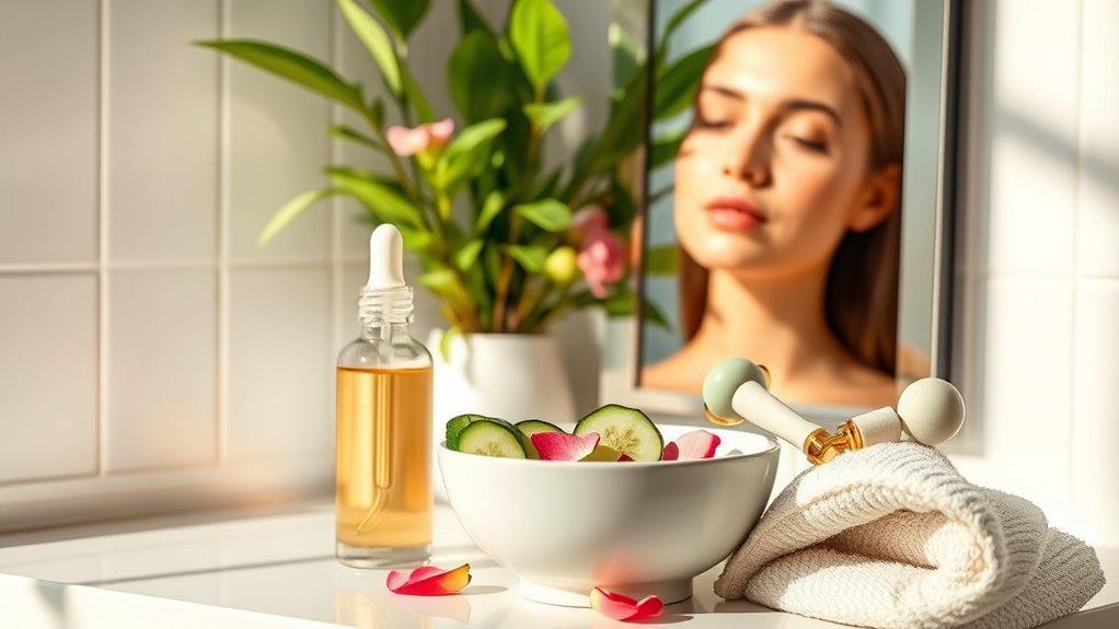 healthy skin through habits