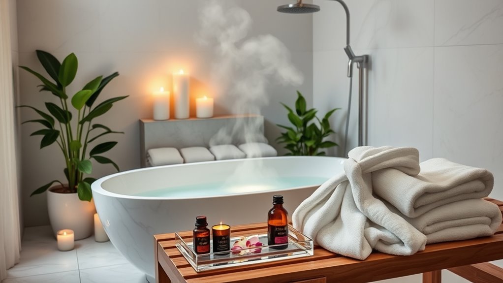 home luxury spa setup