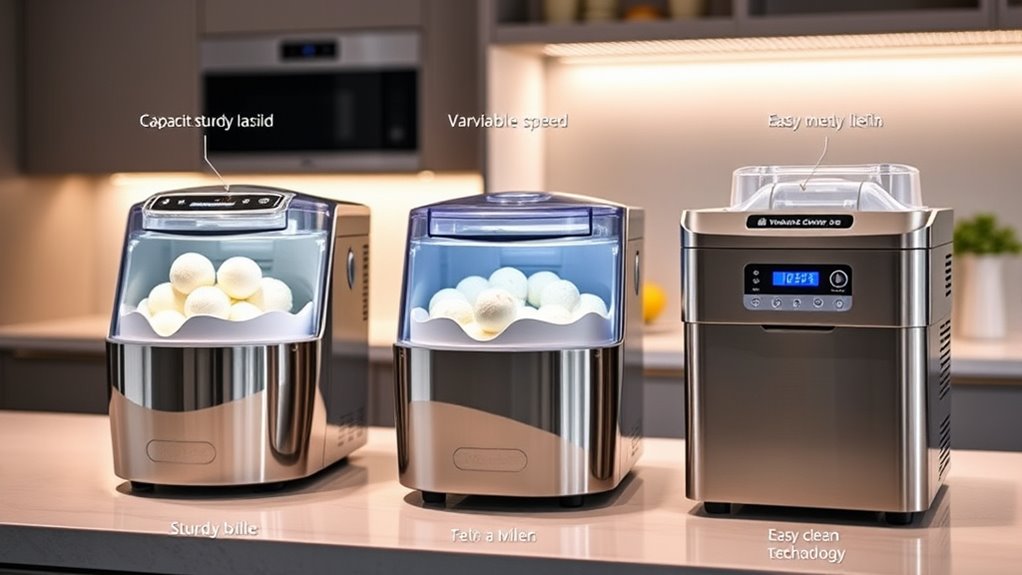 ice cream maker selection tips