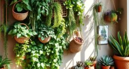 indoor vertical garden installation