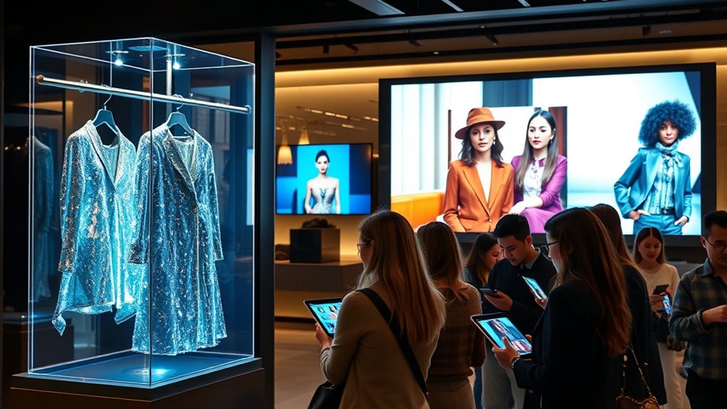 interactive luxury live shopping