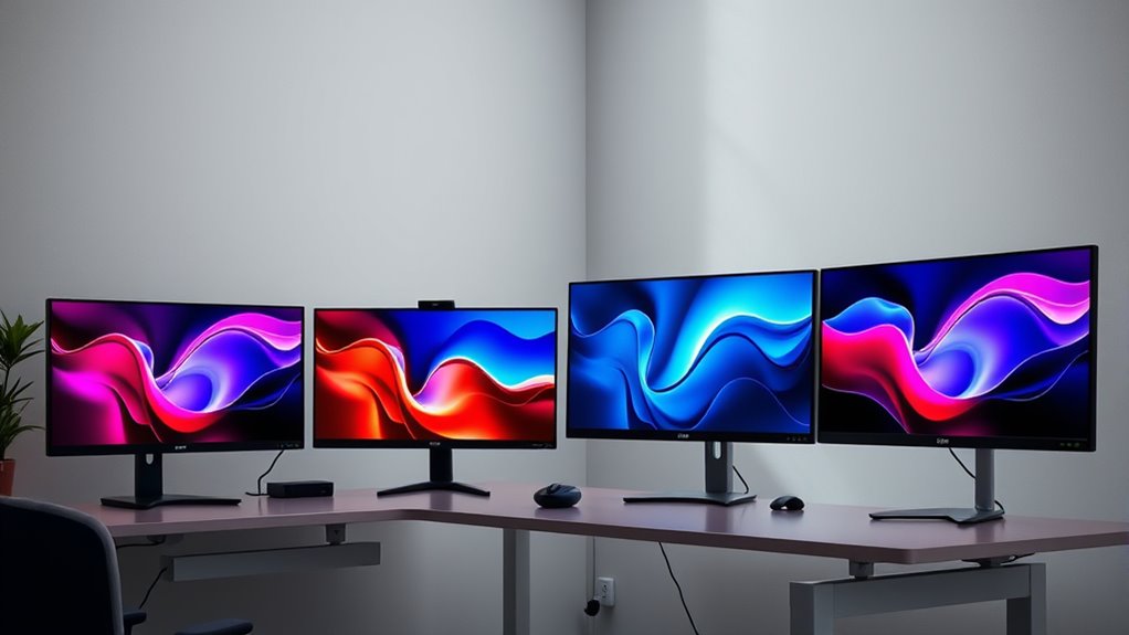 key display and connectivity
