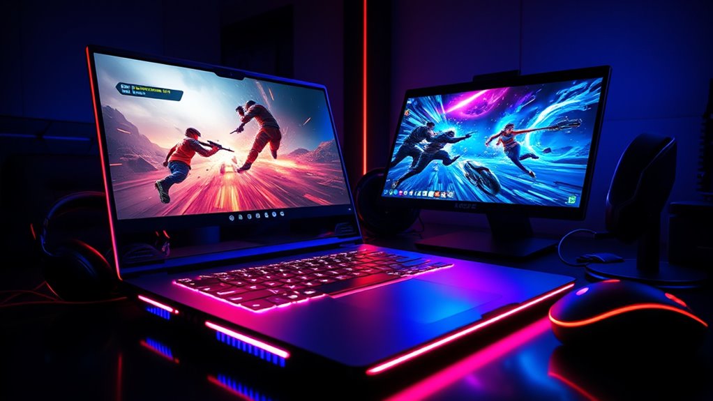 key gaming laptop features