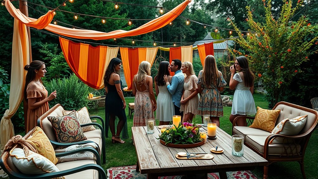 layered boho accessory styling