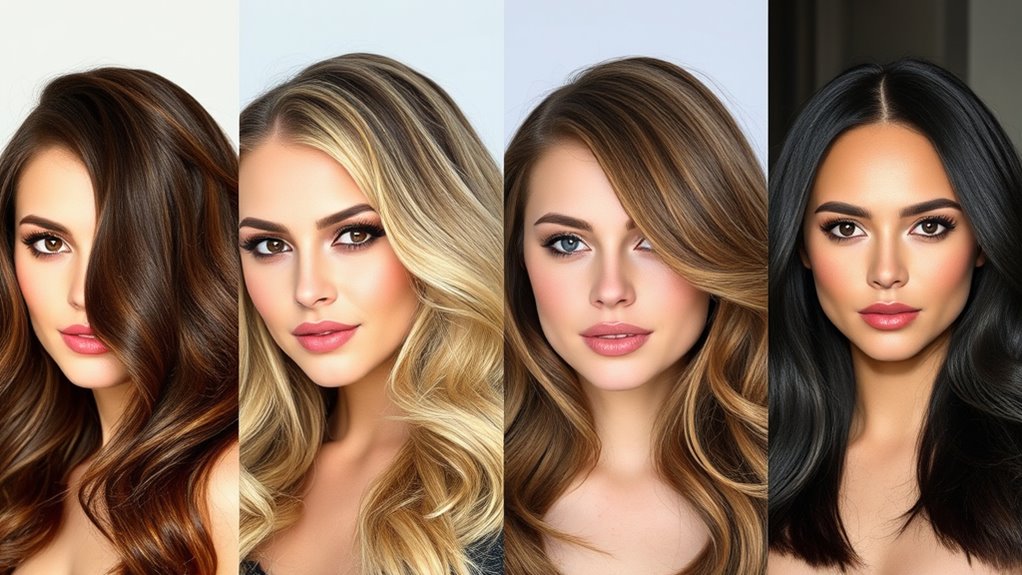 layered cuts enhance face features