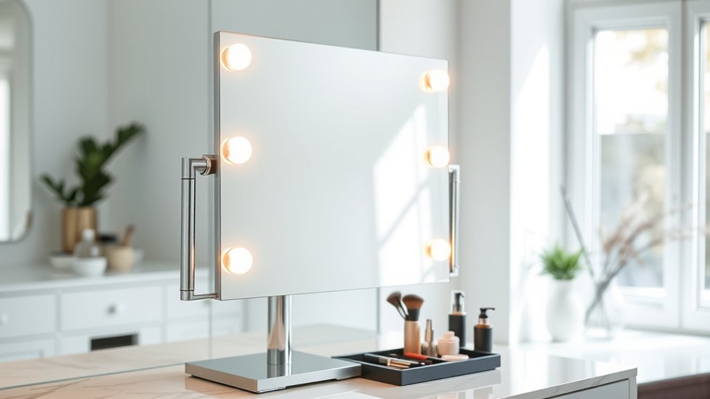 lighting magnification size portability